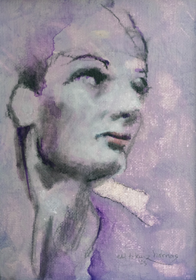 female portrait based on a maga idiot